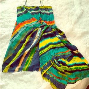 RACHEL Rachel Roy Abstract Print Dress Size M NWOT